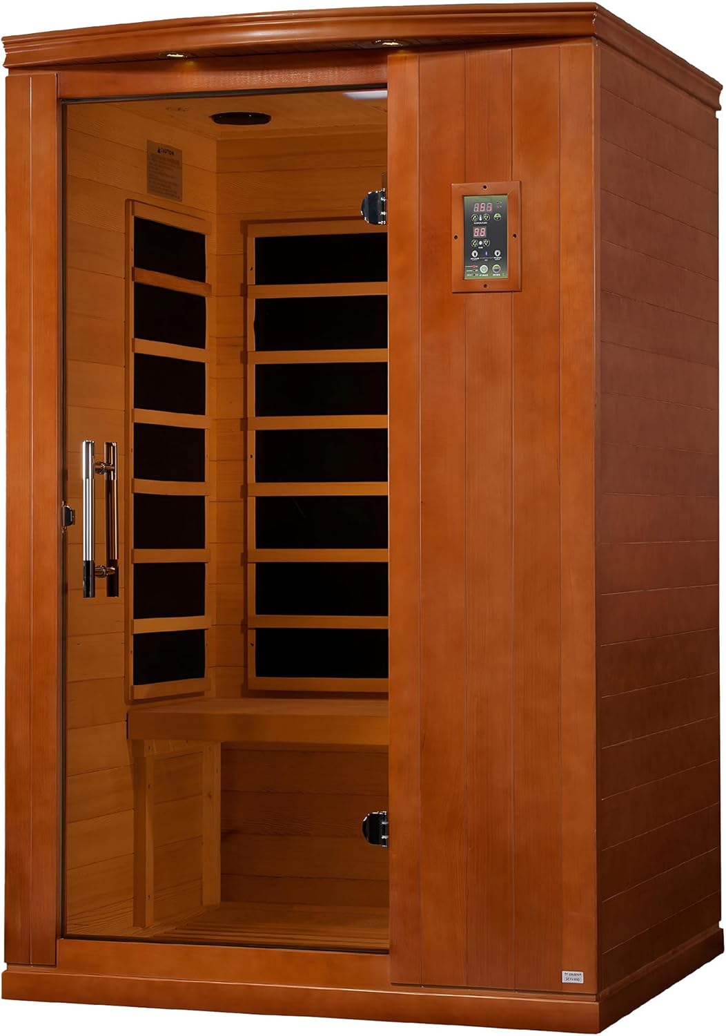 Dynamic Venice 2-person Low EMF FAR Infrared Sauna | DYN-6210-01