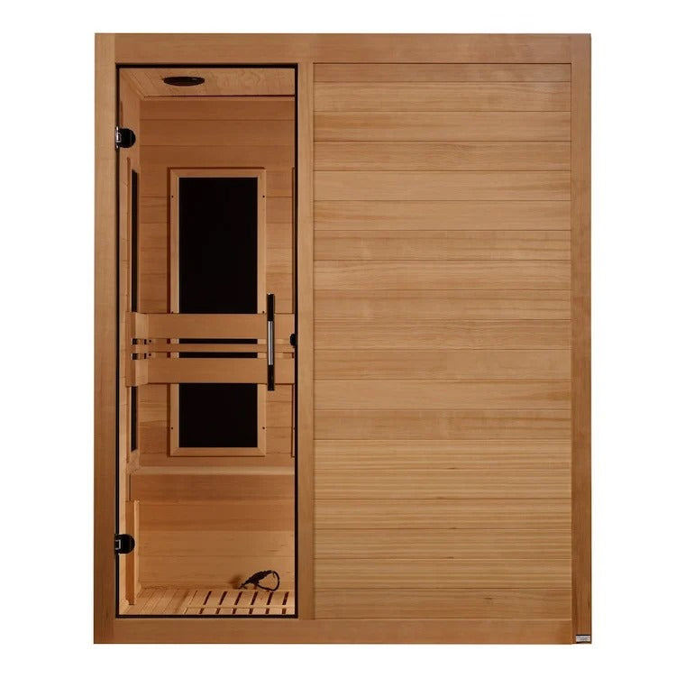Maxxus S-Line Ultra Low EMF FAR Infrared Sauna Canadian Hemlock | MX-S306-01-ULEMF (Elite)