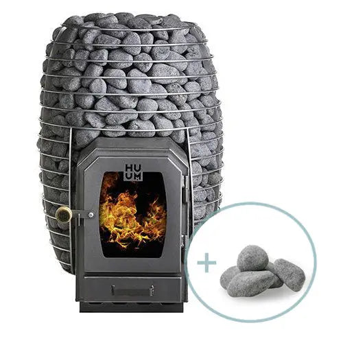 HUUM HIVE Wood Series 17kW Sauna Heater Package HUUM