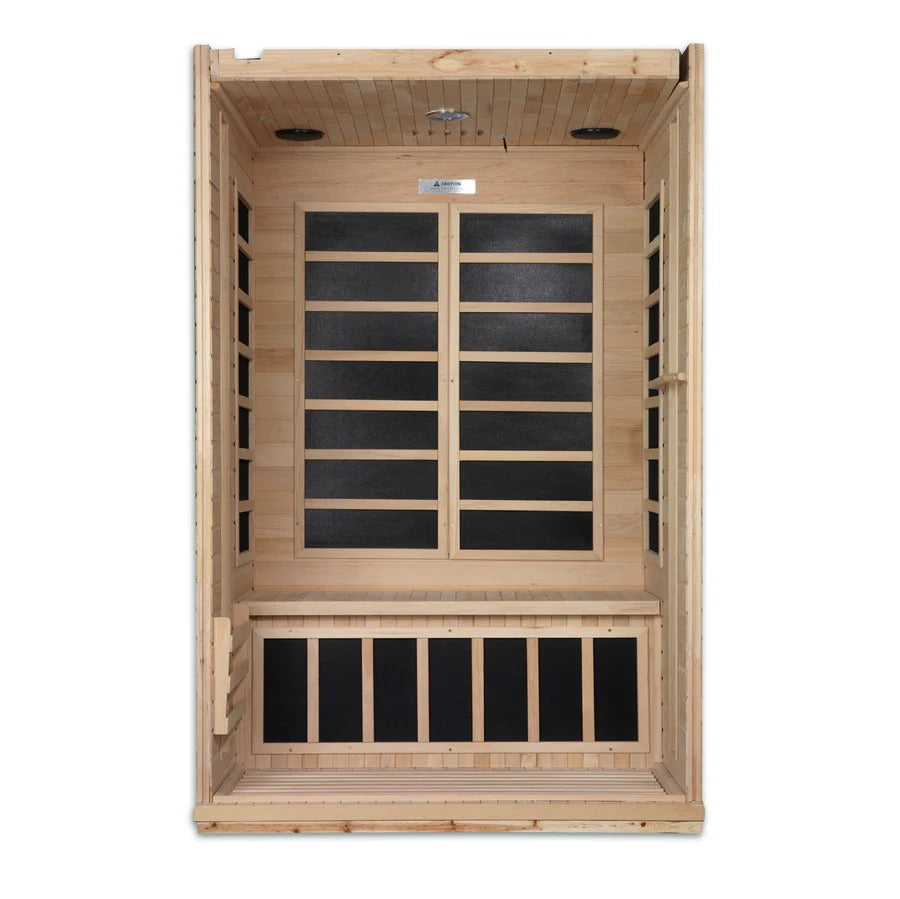Dynamic Venice 2-person Low EMF FAR Infrared Sauna | DYN-6210-01
