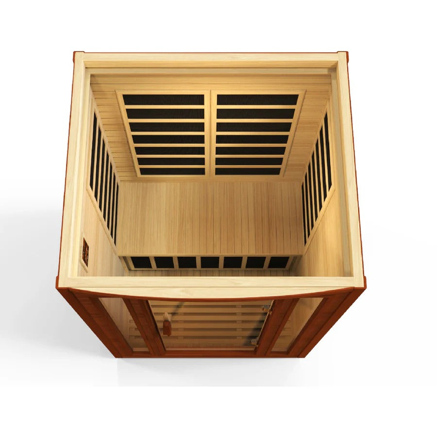 Dynamic San Marino 2-Person Low EMF FAR Infrared Sauna | DYN-6206-01