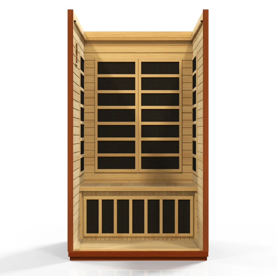 Dynamic San Marino 2-Person Low EMF FAR Infrared Sauna | DYN-6206-01