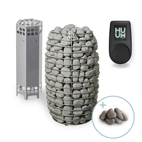 HUUM HIVE Mini Series 9.0kW Sauna Heater Package HUUM