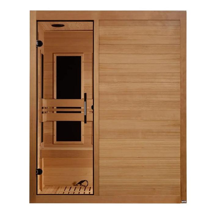 Dynamic Toscana Elite 3 Person Ultra Low EMF FAR Infrared Sauna DYN-6315-05 Elite Golden Designs