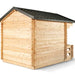 Dundalk Leisurecraft Sauna CT Georgian 2-6 People Cabin Sauna with Porch | CTC88PE Leisurecraft