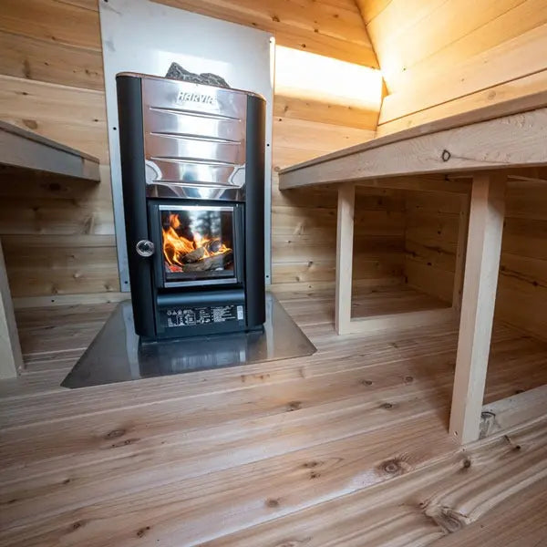 Dundalk Leisurecraft Sauna CT MiniPOD Cedar Traditional Steam 2-4 Person Sauna | CTC77ME Leisurecraft