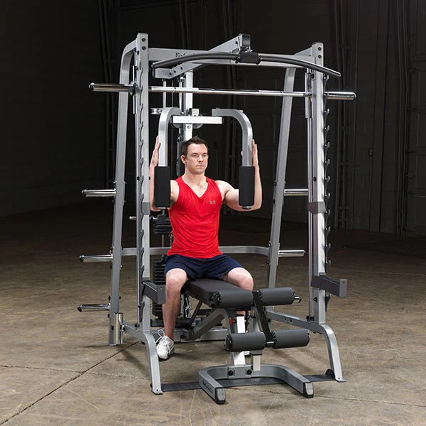 Body Solid Series 7 Smith Machine Home Gym - GS348BP4B Body Solid