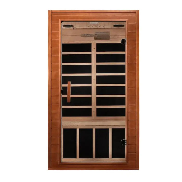 Dynamic Avila Elite 1-2 Person Ultra Low EMF FAR Infrared Sauna | DYN-6103-01 Elite Golden Designs