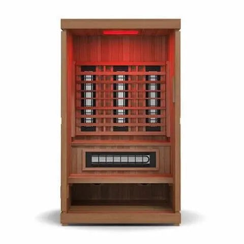 Finnmark FD-4 Trinity 2-Person Hybrid Indoor Infrared & Traditional Steam Sauna + Red Light Therapy | FD-KN004 Finnmark