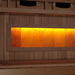 Golden Designs Reserve Edition 1-2 Person Full Spectrum Near Zero EMF FAR Infrared Sauna w/ Himalayan Salt Bar | GDI-8010-03 Golden Designs