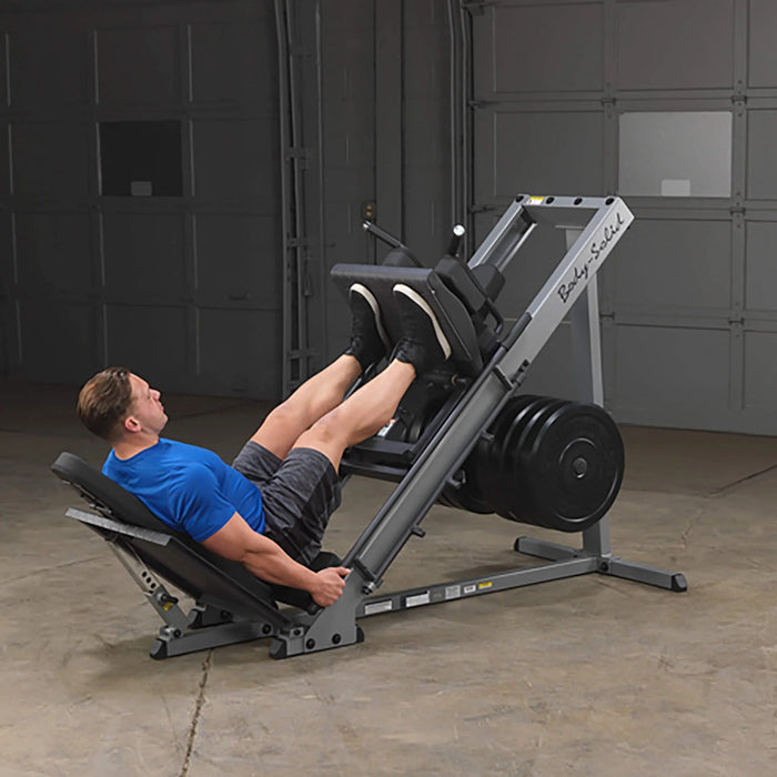 Body Solid GLPH1100B Leg Press and Hack Squat Machine Body Solid