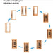 Dynamic Gracia 1-2-person Low EMF FAR Infrared Sauna | DYN-6119-01 Golden Designs