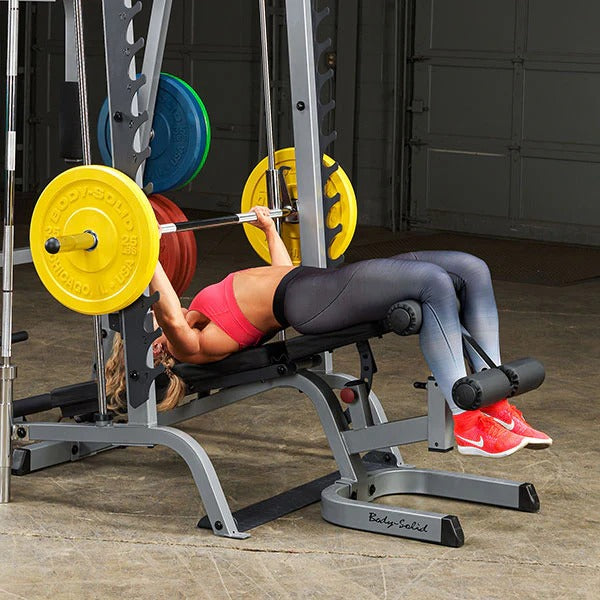 Body Solid Series 7 Smith Machine Home Gym - GS348BP4B Body Solid