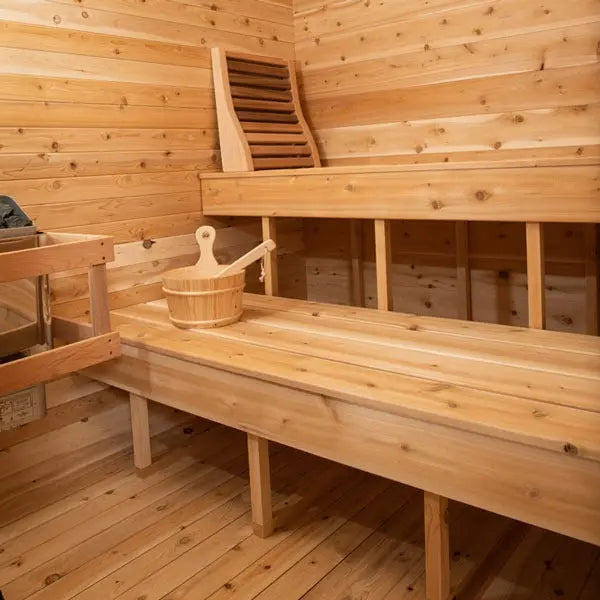 Dundalk Leisurecraft Canadian Timber 2-4 Person Luna Sauna | CTC22LU Leisurecraft