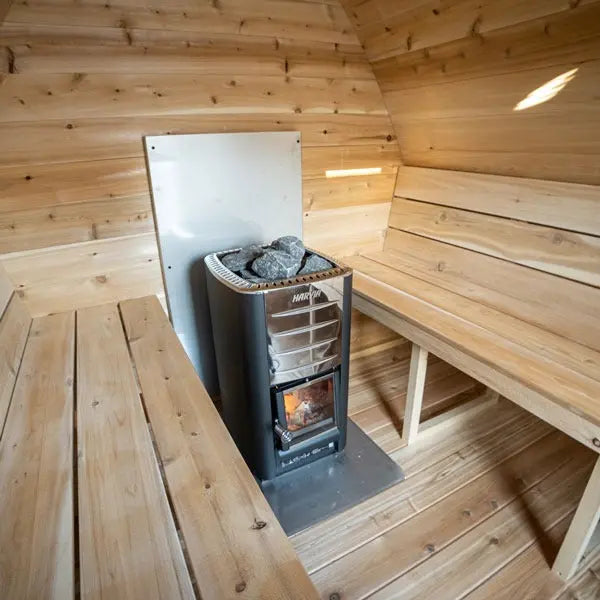 Dundalk Leisurecraft Sauna CT MiniPOD Cedar Traditional Steam 2-4 Person Sauna | CTC77ME Leisurecraft