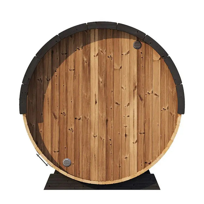 SaunaLife 6-Person EE8G ERGO Elegance Series Barrel Sauna Saunalife