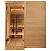 Golden Designs 2025 Toledo 6 Per Hybrid Sauna (Indoor) Full Spectrum and Harvia Traditional Stove | GDI-8360-01 Golden Designs