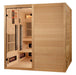 Golden Designs 2025 Toledo 6 Per Hybrid Sauna (Indoor) Full Spectrum and Harvia Traditional Stove | GDI-8360-01 Golden Designs