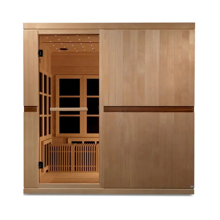 Golden Designs 2025 Catalonia 8-person Near Zero EMF FAR Infrared Sauna | GDI-6880-02 Golden Designs