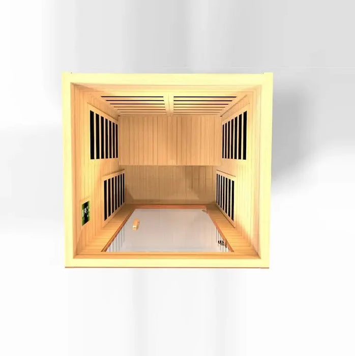Dynamic Avila Elite 1-2 Person Ultra Low EMF FAR Infrared Sauna | DYN-6103-01 Elite Golden Designs