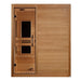 Maxxus S-Line Ultra Low EMF FAR Infrared Sauna Canadian Hemlock | MX-S306-01-ULEMF (Elite) Golden Designs
