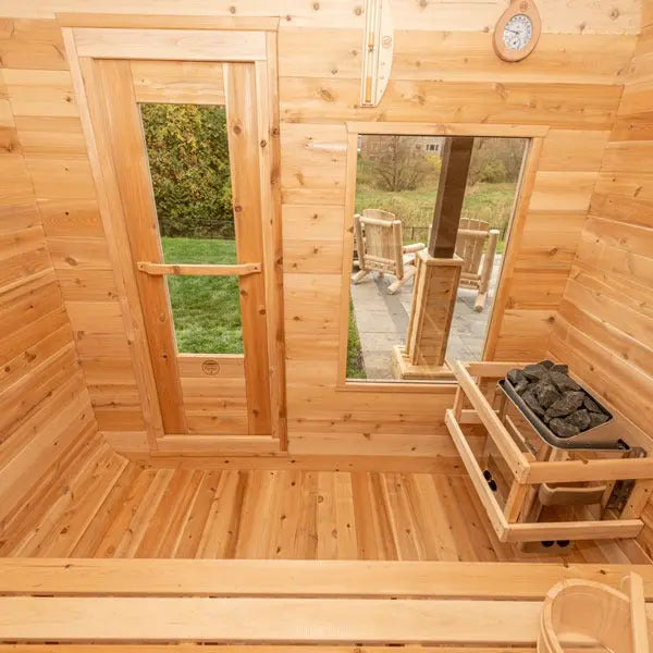 Dundalk Leisurecraft Canadian Timber 2-4 Person Luna Sauna | CTC22LU Leisurecraft