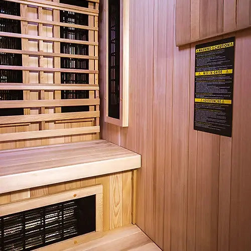 Finnmark FD-4 Trinity 2-Person Hybrid Indoor Infrared & Traditional Steam Sauna + Red Light Therapy | FD-KN004 Finnmark