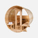 Dundalk Leisurecraft Serenity MP Barrel 4-Person Traditional Steam Sauna, Outdoor/Indoor | CTC2245MPE Leisurecraft
