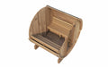 SaunaLife 4-Person E7 ERGO Series Barrel Sauna Saunalife
