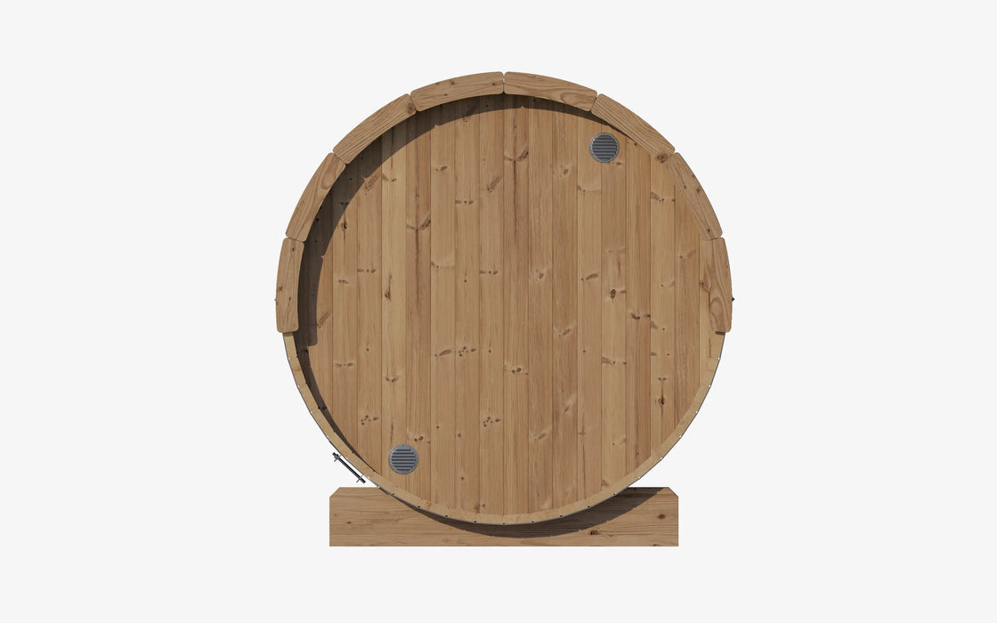 SaunaLife 4 Person E7G ERGO Series Barrel Sauna Saunalife