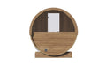 SaunaLife 4 Person E7W ERGO Series Barrel Sauna Saunalife
