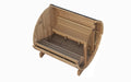 SaunaLife 6 Person E8G ERGO Series Barrel Sauna Saunalife