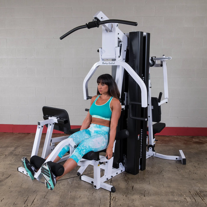 Body Solid EXM3000LPS - Multi-Station All in One Home Gym Machine Complete With 210lb Weight Stacks Body Solid