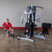 Body Solid EXM3000LPS - Multi-Station All in One Home Gym Machine Complete With 210lb Weight Stacks Body Solid