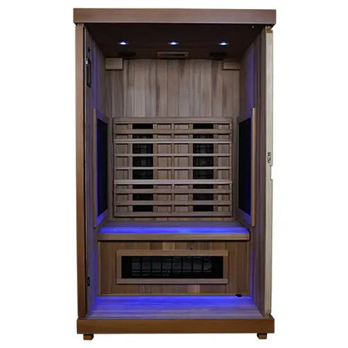 Finnmark FD-2 2-Person Full Spectrum Indoor Infrared Sauna + Red Light Therapy | FD-KN002 Finnmark