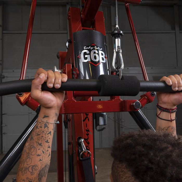 Body-Solid G6BR Single Stack Home Gym Bi Angular Machine Body Solid
