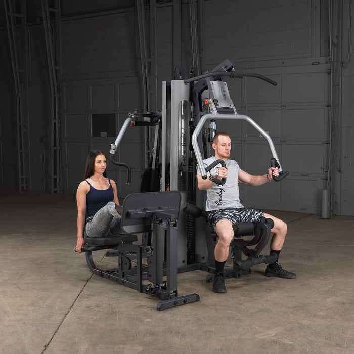 Body Solid G9S - Best All in One Multi-Station Universal Home Gym Machine with Leg Press | 210lb Weight Stacks Body Solid