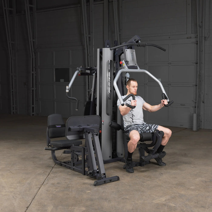 Body Solid G9S - Best All in One Multi-Station Universal Home Gym Machine with Leg Press | 210lb Weight Stacks Body Solid