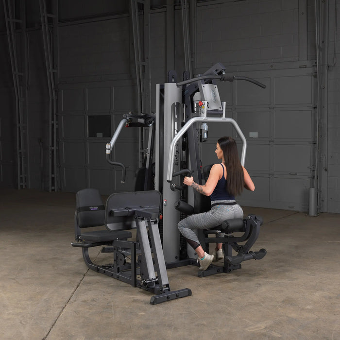 Body Solid G9S - Best All in One Multi-Station Universal Home Gym Machine with Leg Press | 210lb Weight Stacks Body Solid