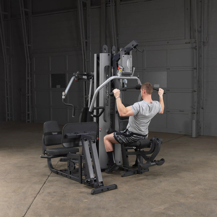 Body Solid G9S - Best All in One Multi-Station Universal Home Gym Machine with Leg Press | 210lb Weight Stacks Body Solid