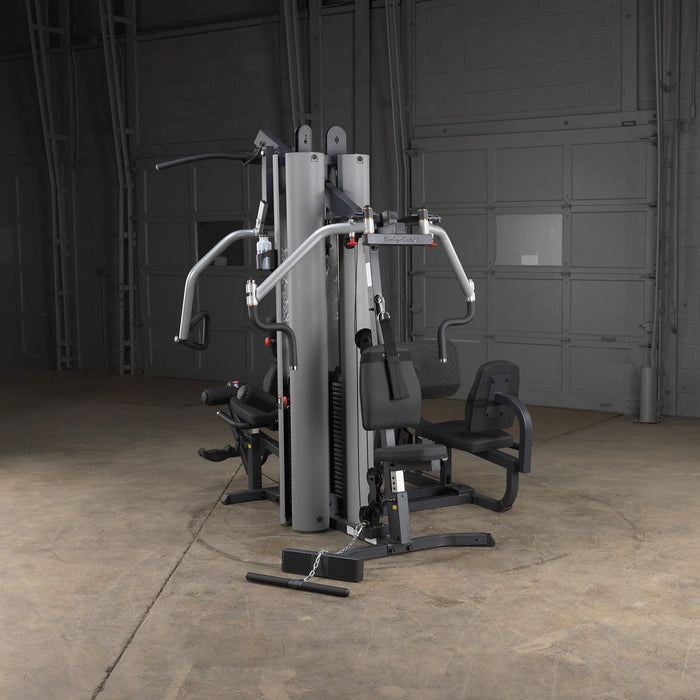 Body Solid G9S - Best All in One Multi-Station Universal Home Gym Machine with Leg Press | 210lb Weight Stacks Body Solid