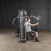 Body Solid G9S - Best All in One Multi-Station Universal Home Gym Machine with Leg Press | 210lb Weight Stacks Body Solid