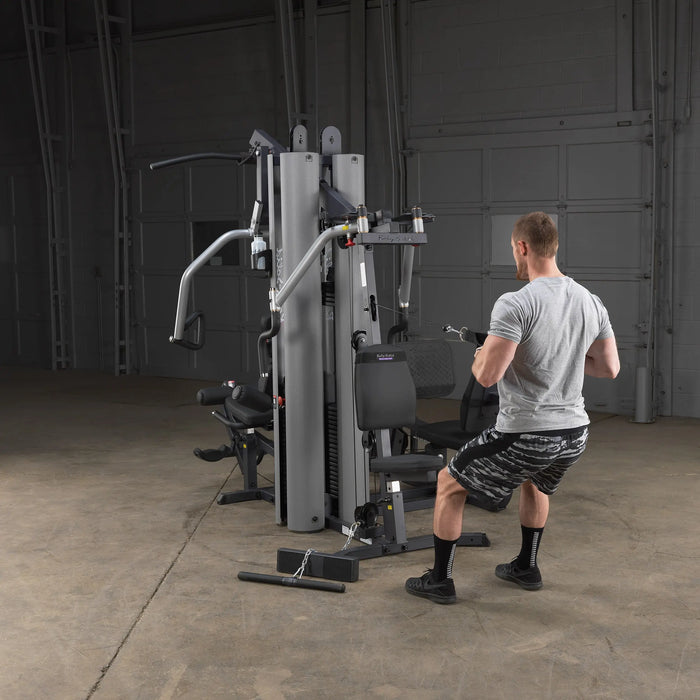 Body Solid G9S - Best All in One Multi-Station Universal Home Gym Machine with Leg Press | 210lb Weight Stacks Body Solid