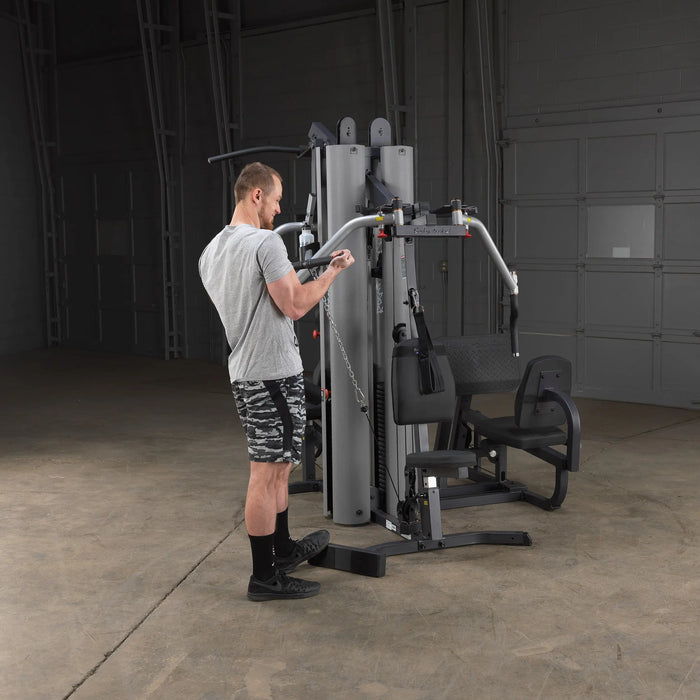Body Solid G9S - Best All in One Multi-Station Universal Home Gym Machine with Leg Press | 210lb Weight Stacks Body Solid