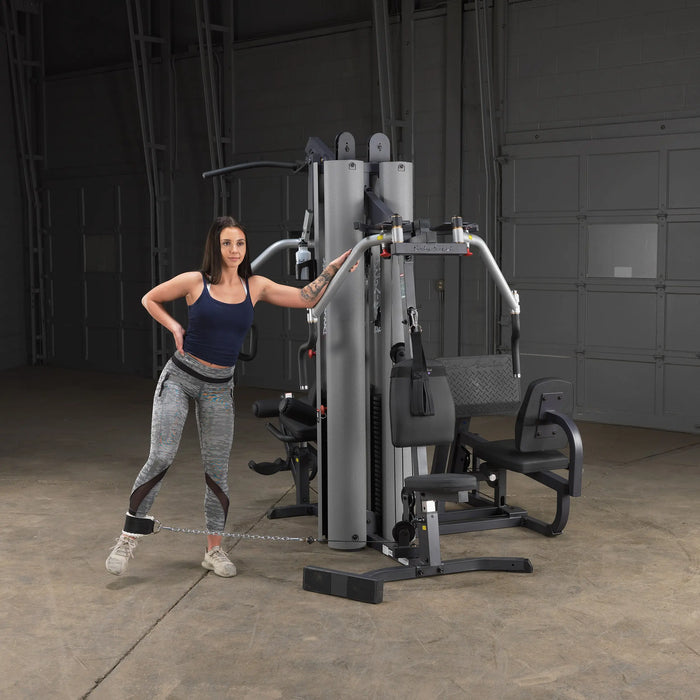 Body Solid G9S - Best All in One Multi-Station Universal Home Gym Machine with Leg Press | 210lb Weight Stacks Body Solid