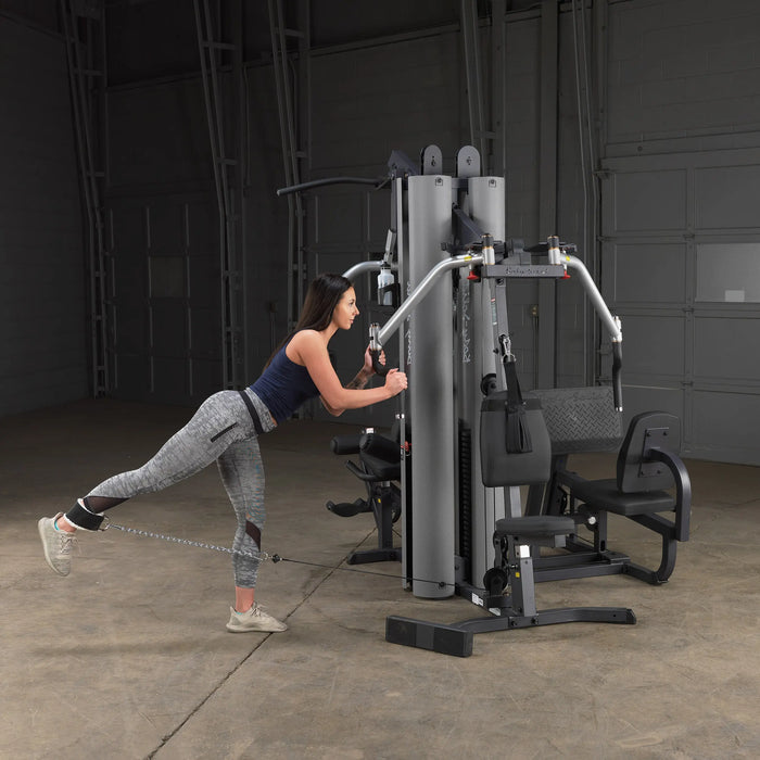Body Solid G9S - Best All in One Multi-Station Universal Home Gym Machine with Leg Press | 210lb Weight Stacks Body Solid