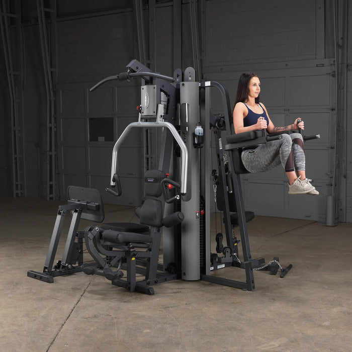 Body Solid G9S - Best All in One Multi-Station Universal Home Gym Machine with Leg Press | 210lb Weight Stacks Body Solid