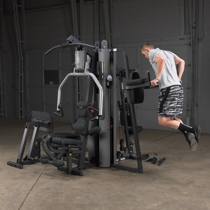 Body Solid G9S - Best All in One Multi-Station Universal Home Gym Machine with Leg Press | 210lb Weight Stacks Body Solid