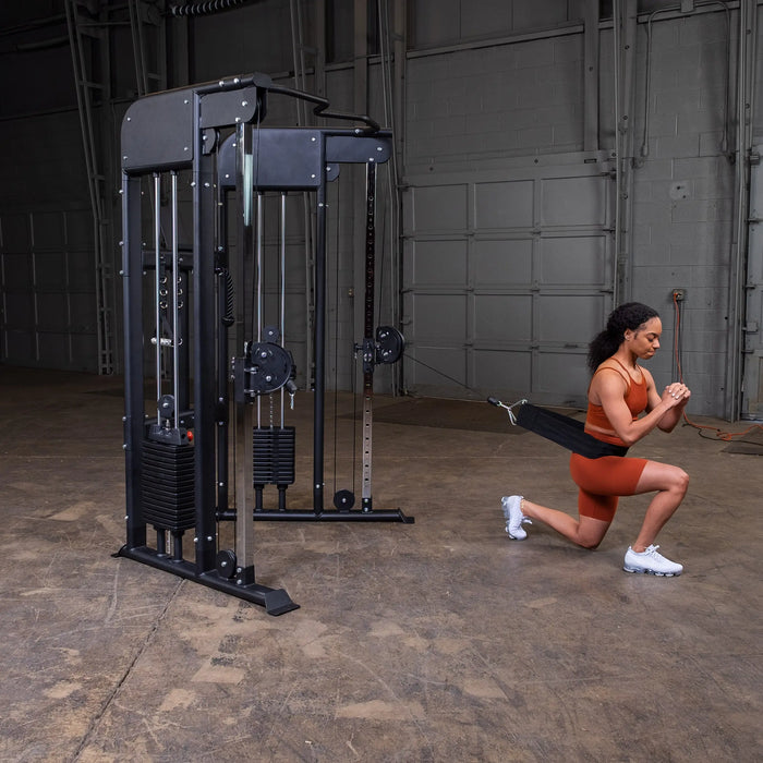 Body Solid GFT100 - Commercial Functional Trainer - Cable Cross Machine - Cable Pulley System Body Solid