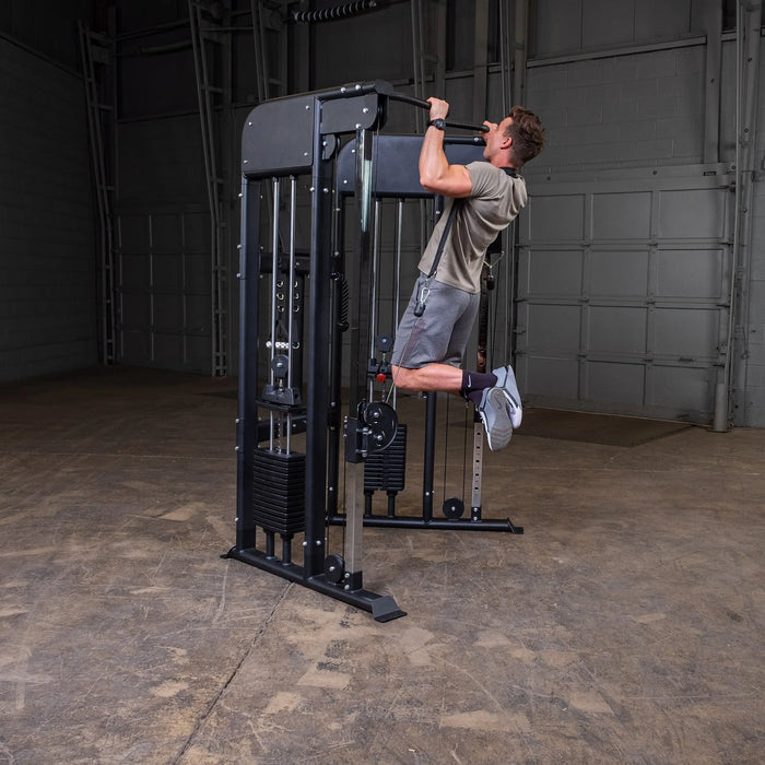 Body Solid GFT100 - Commercial Functional Trainer - Cable Cross Machine - Cable Pulley System Body Solid